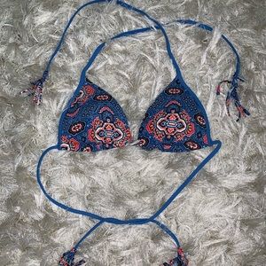 Triangle bikini top